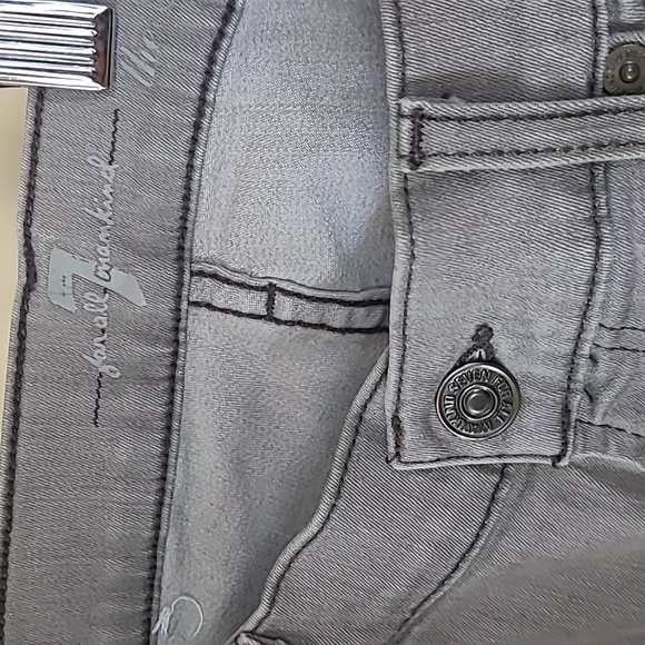 7 for all man kind Grey jeans - Picture 2 of 3